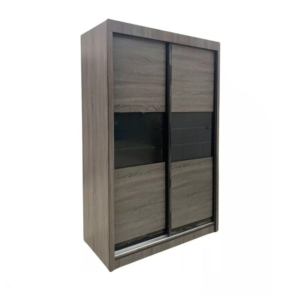 Lindy Series12 4 Feet Solid Sliding Door Wardrobe