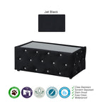 Millie Coffee Table PetFriendly Fabric/Leather Scratch-Resistant in 20 Available Colours