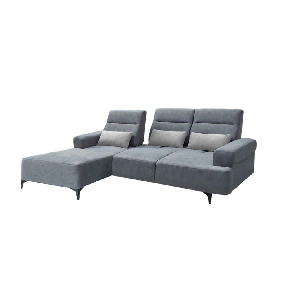 Walry 1/2/3-Seater L-Shaped Sofa with PetFriendly Fabric Scratch-Resistant & Claw-Resistant