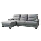 Nico 1/2/3-Seater L-Shaped Sofa with Pet-Friendly Fabric Scratch-Resistant & Claw-Resistant
