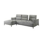 Billy Pushback L-Shaped Sofa in 47 Colour - w/ PetFriendly Fabric/Leather
