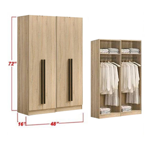 Image of Toluca Bedroom Set Series 7 Includes Wardrobe/Bed Frame/Mattress In Single And Super Single Size.Free Installation