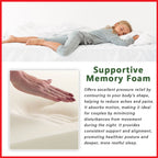 Orthocoil 8" Nasa Pedic Memory Foam Mattress Orthopedic - All Size Available