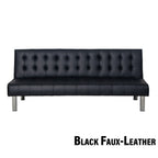 Kerry Fabric and Faux Leather Sofa Bed 3 Models Available