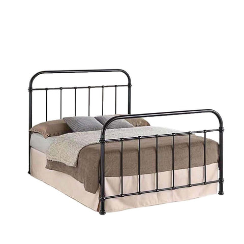 Image of Omara Series Metal/Wood Bed Frame with Double Decker Collection - All Sizes