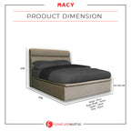 Diomire Macy 14"/16"/18" SBD Storage Bed Pet Friendly Scratch-Resistant Fabric 27 Colours - With Mattress Add-On