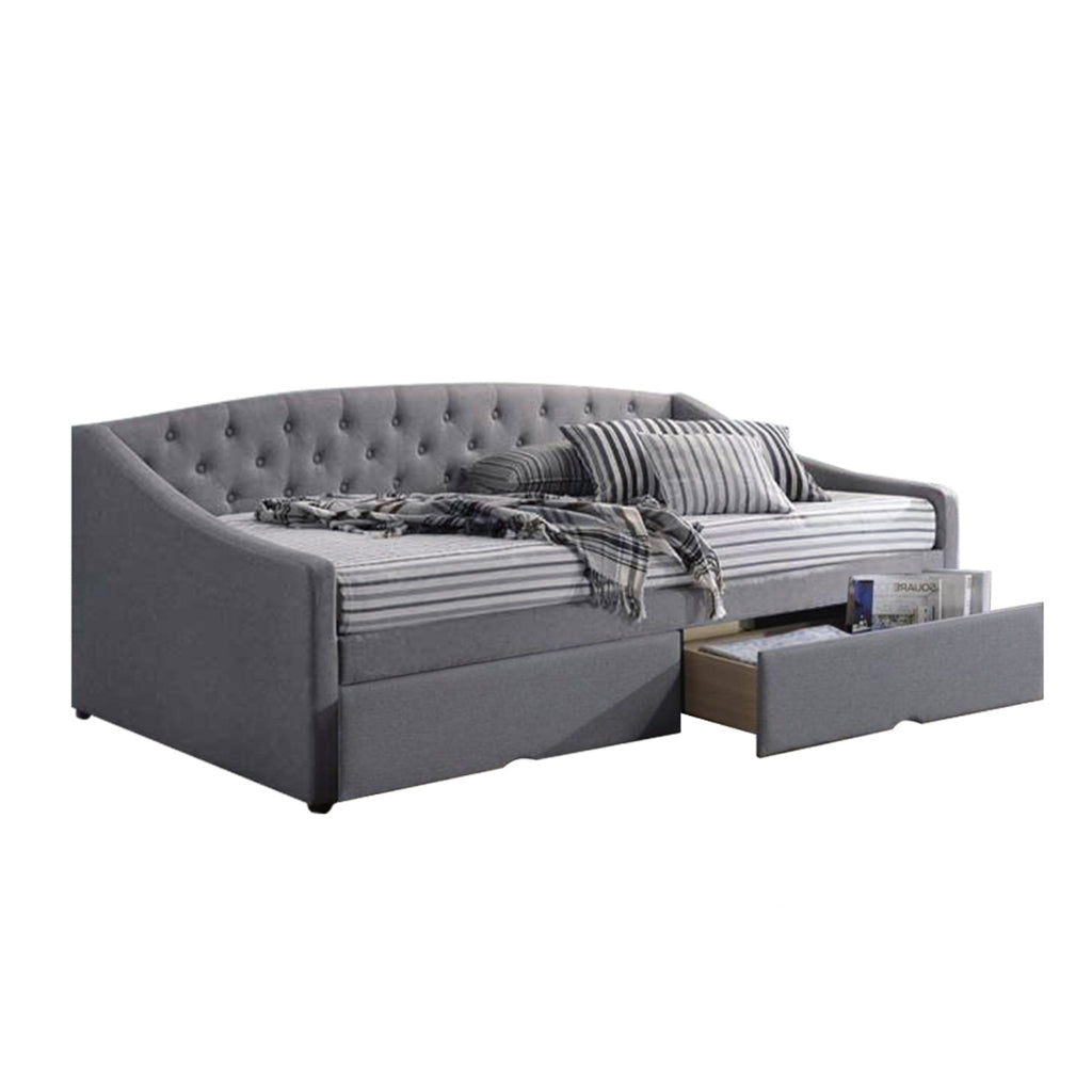 Karim Daybed with Drawers with Mattress - Pet-Friendly Option - 47 Colours