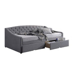 Karim Daybed with Drawers with Mattress - Pet-Friendly Option - 47 Colours
