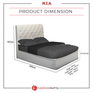 Diomire Mia 14"/16"/18" SBD Storage Bed Pet Friendly Scratch-proof Fabric 16 Colours - With Mattress Add-On