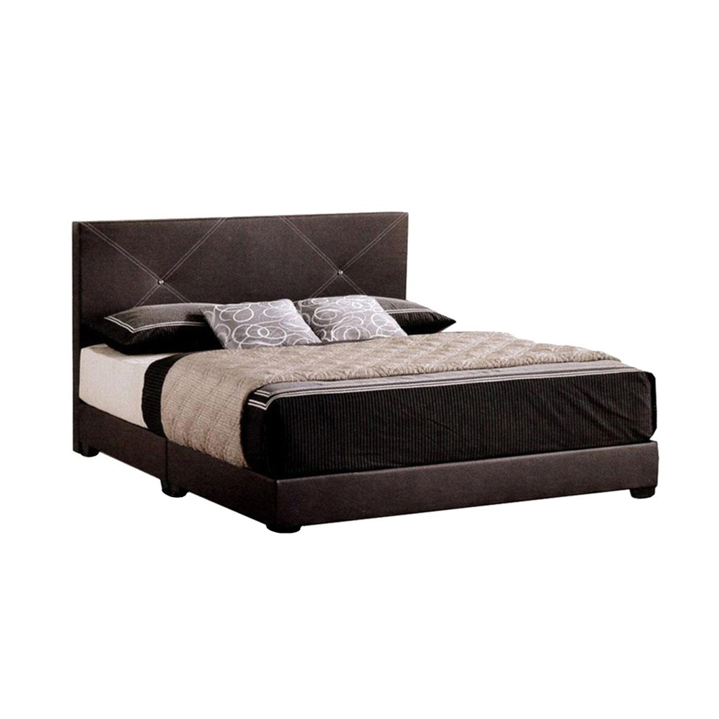 Sabrina Series 3 Divan Bed Frames Dark Brown In Single, Super Single, Queen, and King Size