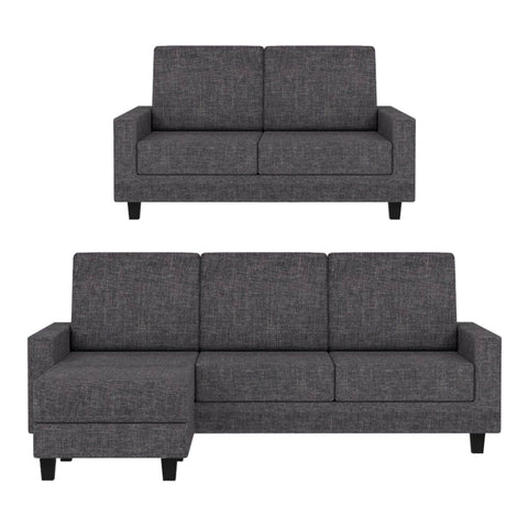 Image of Danie Series1 2-Seater 3-Seater Sofa with Ottoman with Pet-Friendly Color Options