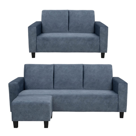 Image of Sophie Series2 2-Seater 3-Seater Sofa with Ottoman with Pet-Friendly Color Options