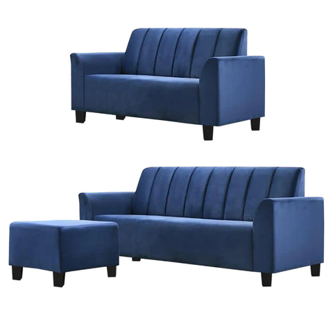 Image of Sophie Series4 2-Seater 3-Seater Sofa with Ottoman with Pet-Friendly Color Options