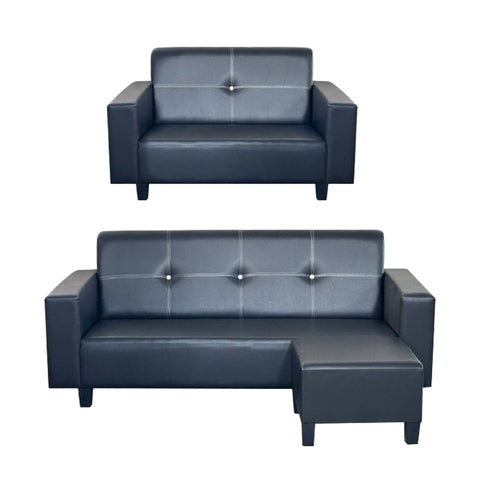 Image of Danie Series4 2-Seater 3-Seater Sofa with Ottoman with Pet-Friendly Color Options