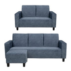 Sophie Series2 2-Seater 3-Seater Sofa with Ottoman with Pet-Friendly Color Options