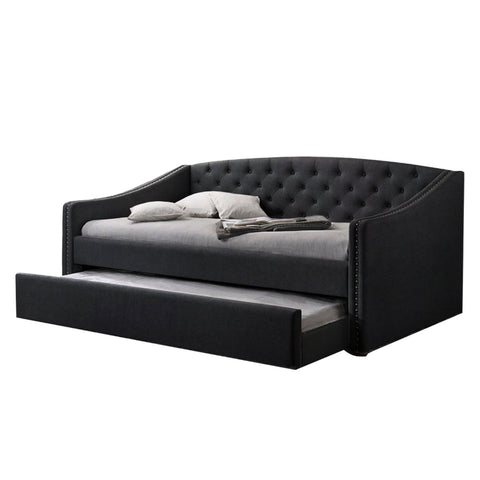 Image of Kaelle Series Daybed with Trundle or Drawer - With Mattress Option