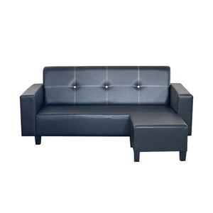 Danie Series4 2-Seater 3-Seater Sofa with Ottoman with Pet-Friendly Color Options