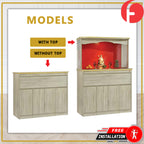 Brooks Oriental Altar Table with Top Altar Cabinet Fire Resistant Altar Cabinet