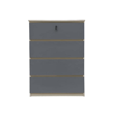 Image of Pachuca Series 2 Premium Chest of 3/4 Drawers Collection Full Laminated Back Panel in 6 Colours