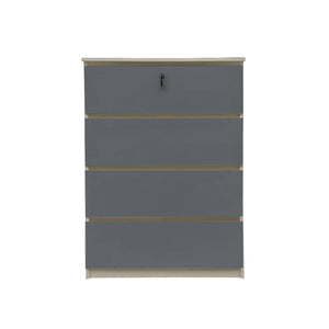 Pachuca Series 2 Premium Chest of 3/4 Drawers Collection Full Laminated Back Panel in 6 Colours