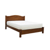 Ursula Wooden Bedframe Queen Size In Oak Colour with Mattress Option - MDF+Veneer Wood