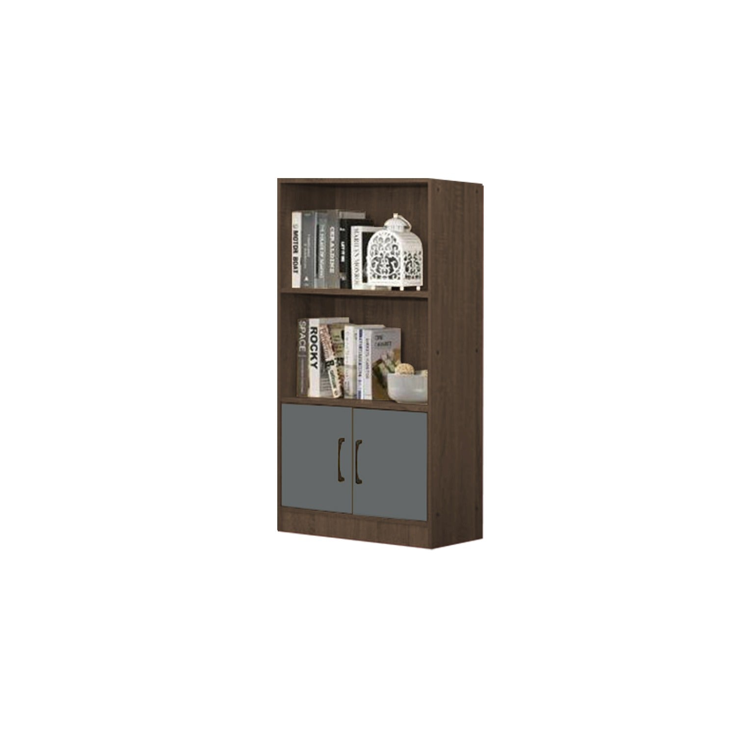 Jeven Series Open Shelves Display Cabinet Bookshelf Storage in 6 Colours