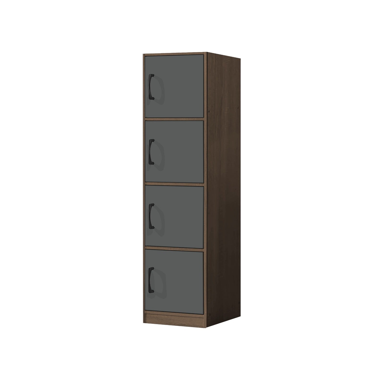 Erzan Series Single and Double Door Cabinet Bookshelf Storage in 6 Colours