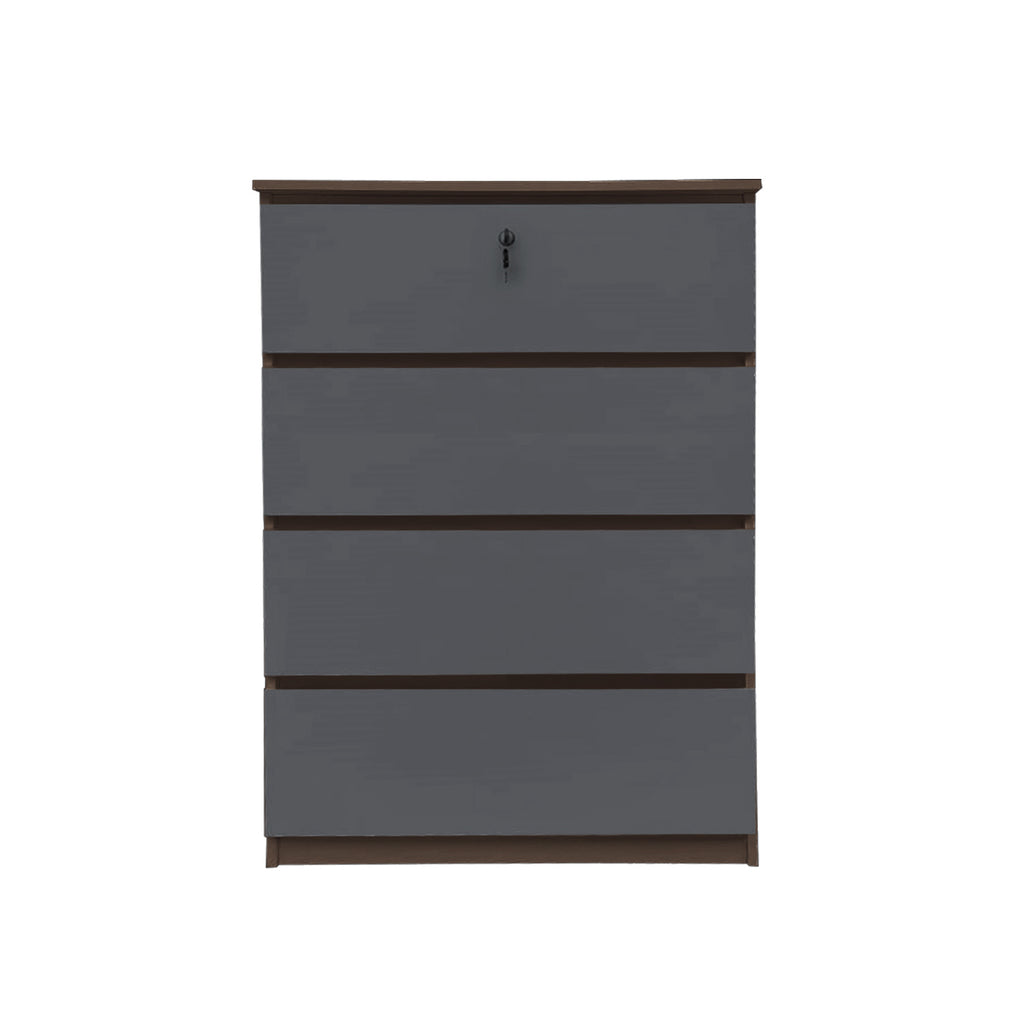 Ganon Series 2 Premium Chest of 3/4 Drawers Collection Full Laminated Back Panel in 6 Colours