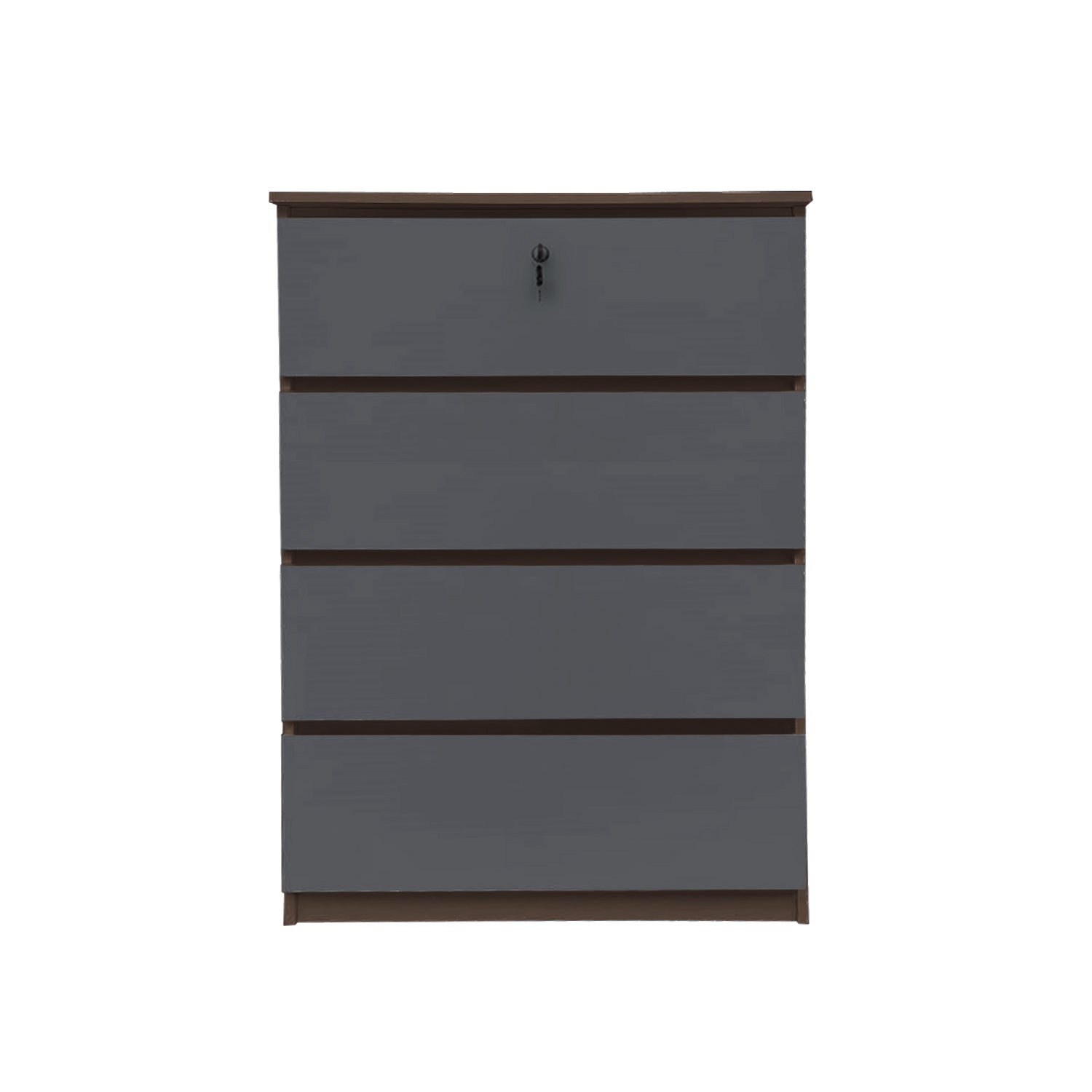 Ganon Series 2 Premium Chest of 3/4 Drawers Collection Full Laminated Back Panel in 6 Colours