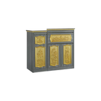 Ammalis Oriental Altar Table with Top Altar Cabinet Fire Resistant Altar Cabinet