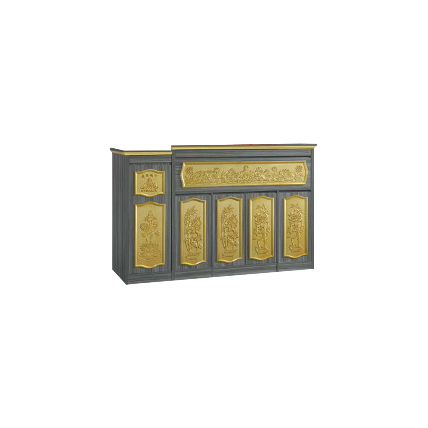 Yumo Oriental Altar Table with Top Altar Cabinet Fire Resistant Altar Cabinet
