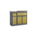 Molly Oriental Altar Table with Top Altar Cabinet Fire Resistant Altar Cabinet