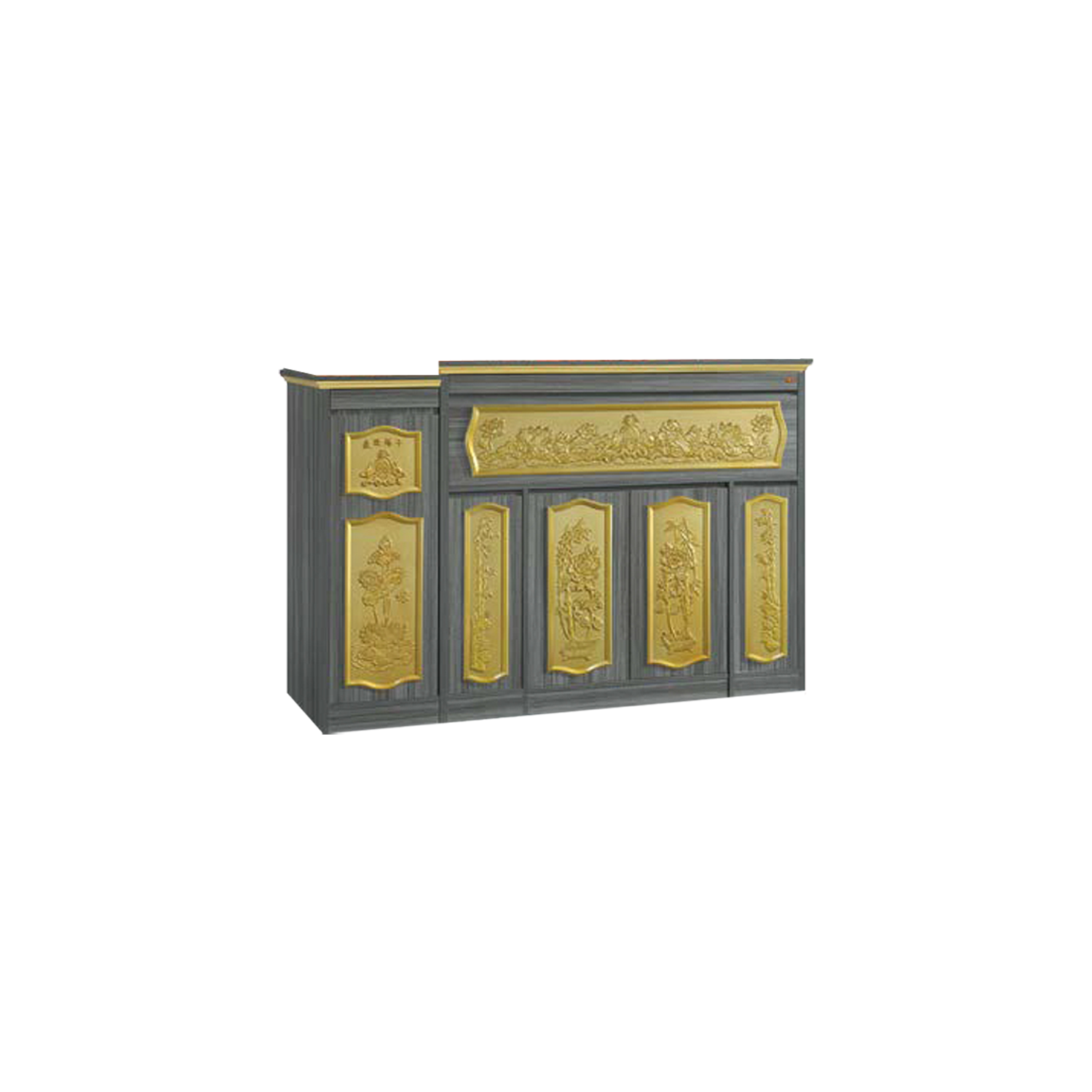 Sonny Oriental Altar Table with Top Altar Cabinet Fire Resistant Altar Cabinet