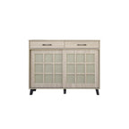 Kabuki Japanese Sliding Door Shoe Cabinet CARB-P2 Certified Board in 2 Colours