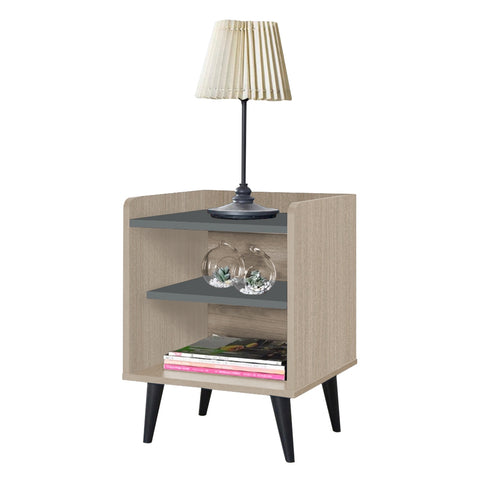 Image of Arius Bedside Table Side Table in Fully Laminated Finish in 6 Colours