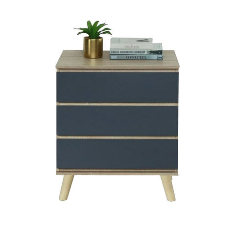 Image of Emyr Premium Chest of Drawers Full Laminated Back Panel in 3 Colours