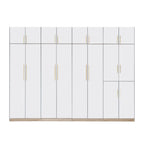Islah Series Customizable Modular Wardrobe With Top 2-Door up to 8-Door in 6 Colours