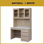 Furnituremart Tonee Study Computer Office Table with Drawer w/ Lock in 4 Colours