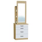 Velin CARB-P2 Certified Board Dressing Table / Gliding Drawer Dresser in 6 Colours