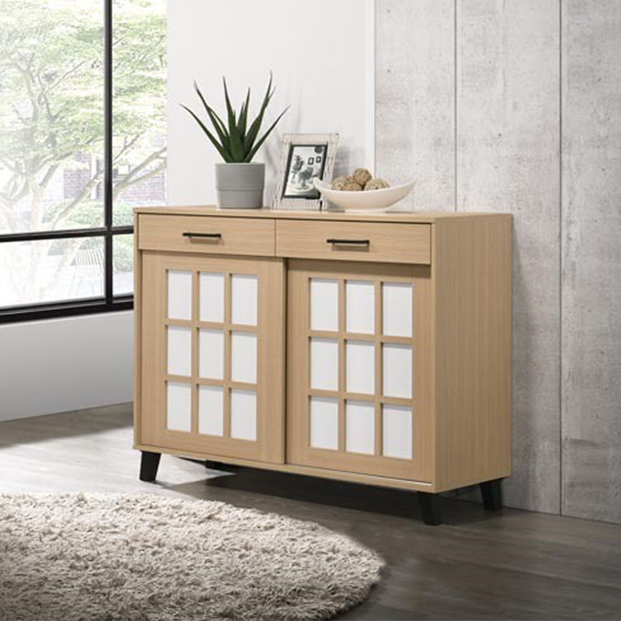 Howzer Series 15 Shoe Cabinet Collection in Natural Colour