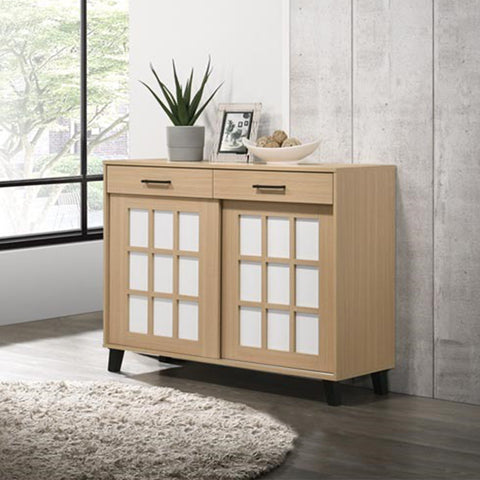 Image of Howzer Series 15 Shoe Cabinet Collection in Natural Colour