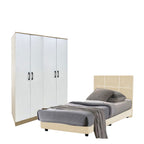 Toluca Bedroom Set Series 8 Includes Wardrobe/Bed Frame/Mattress In Queen And King Size.Free Installation