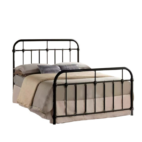 Image of Omara Series Metal/Wood Bed Frame with Double Decker Collection - All Sizes