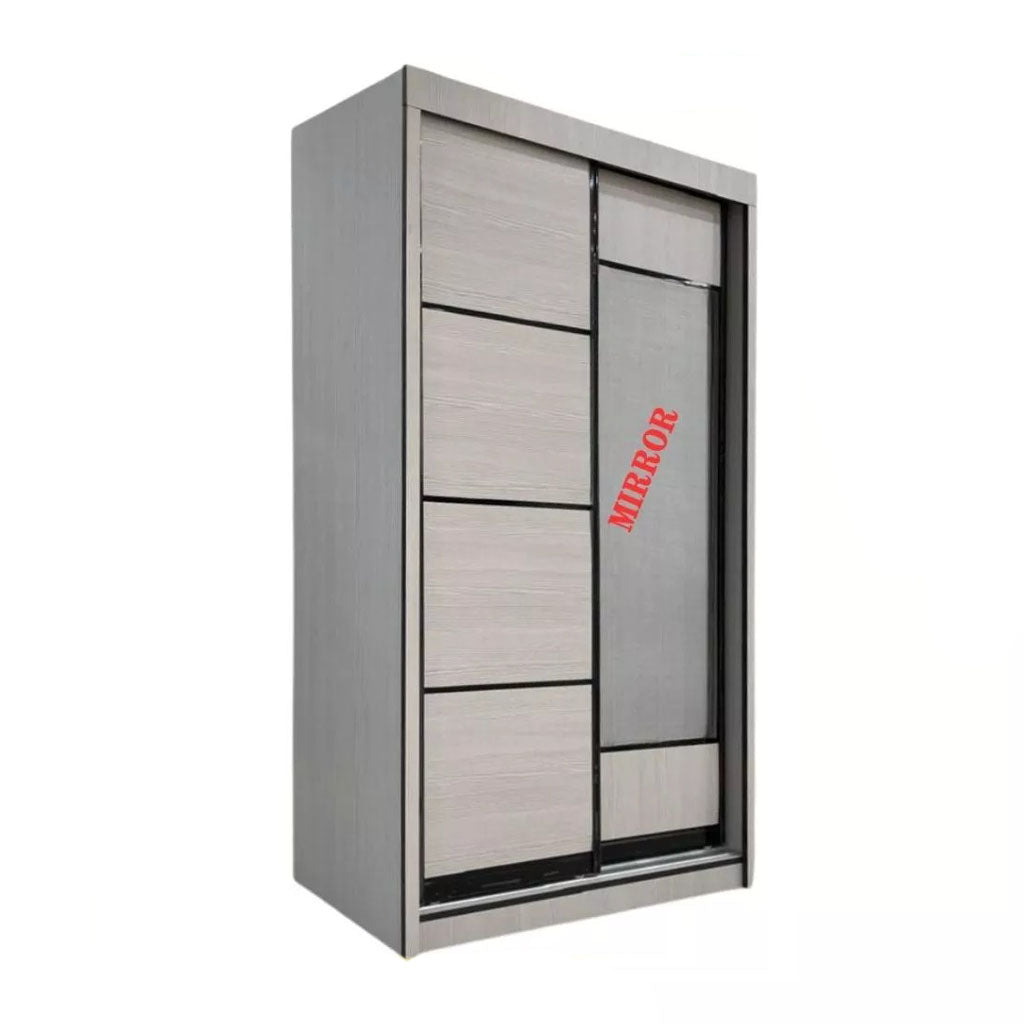 Lindy Series15 4 Feet Solid Sliding Door Wardrobe