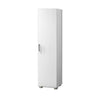 Zarya Series 1-Door Wardrobe Utility Cabinet In White Colour (Model O)