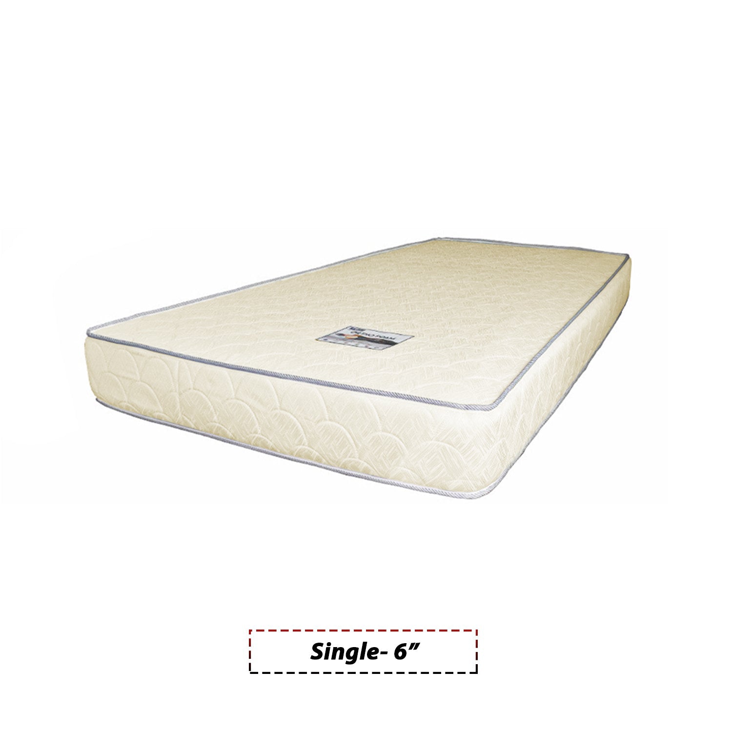 Ortho Foam HD Foam Mattress White In Single, Super Single, Queen and King Size
