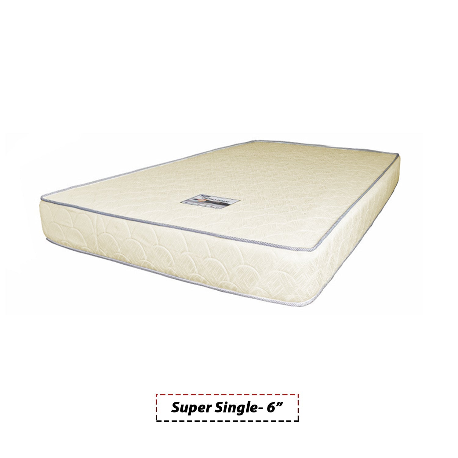 Ortho Foam HD Foam Mattress White In Single, Super Single, Queen and King Size