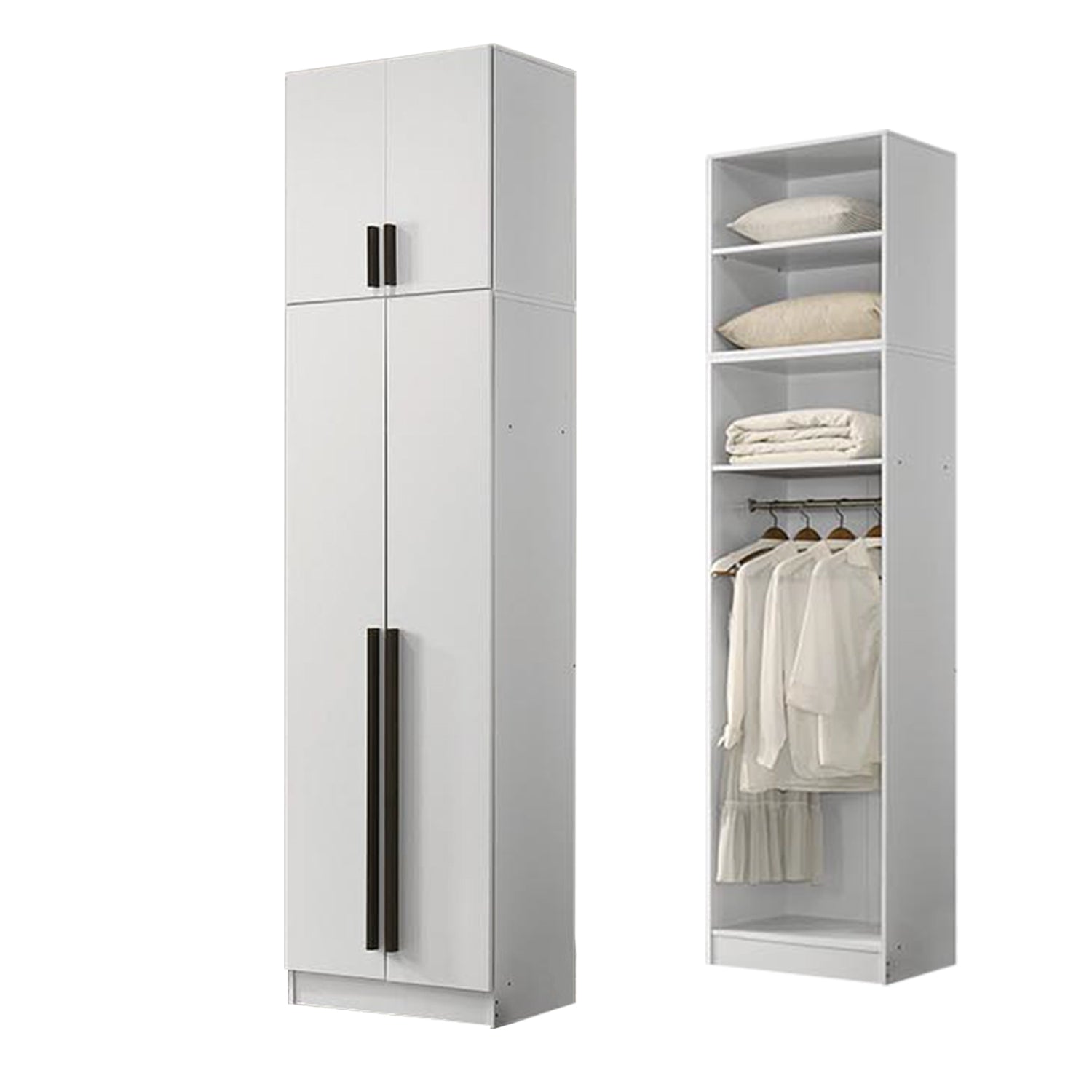 Wrilie Scratch Resistant Wardrobe 2/3 Doors With Drawers in 11 Models