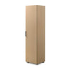Zarya Series 1-Door Wardrobe Utility Cabinet In Natural Colour (Model P)