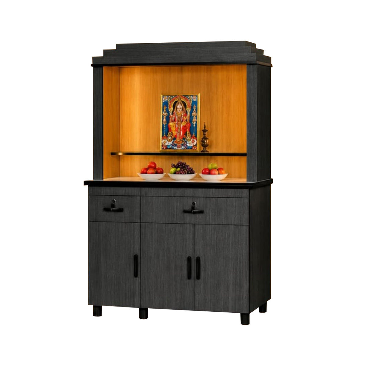 Hindu Altar Table Cabinet Offering Altar Shrine - Model A16